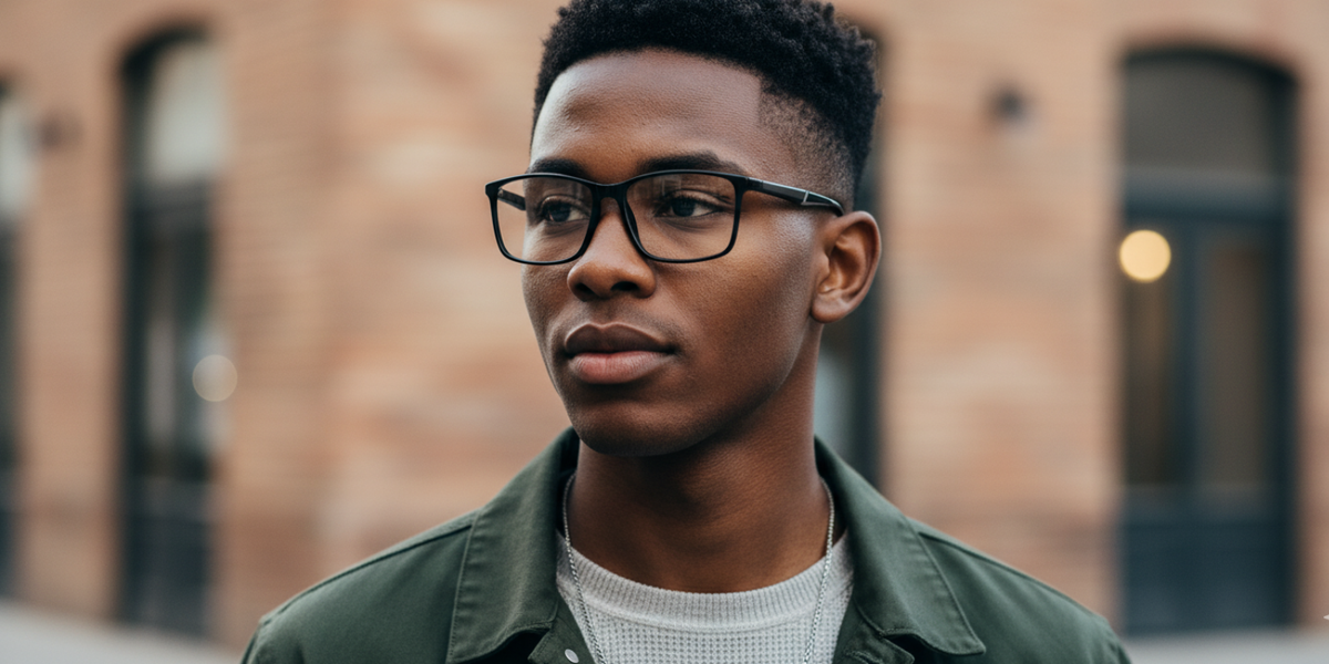 Full Rim Rectangle Classic Sports Eyeglasses