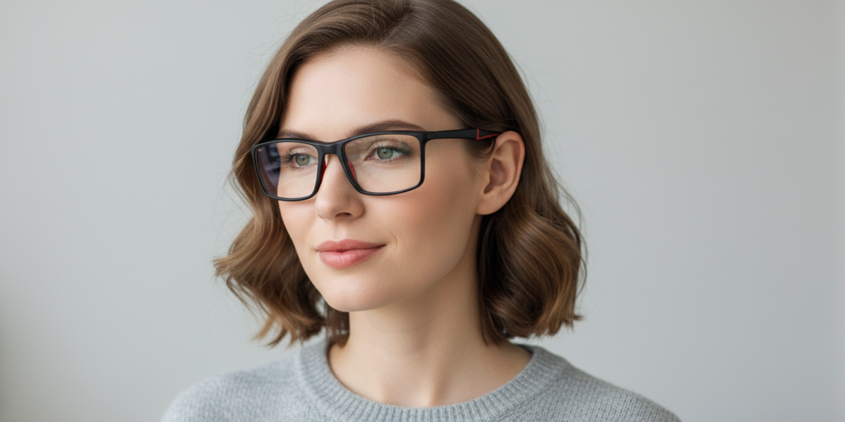 Full Rim Rectangle Classic Sports Eyeglasses