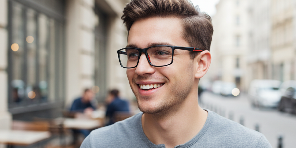 Full Rim Rectangle Classic Sports Eyeglasses