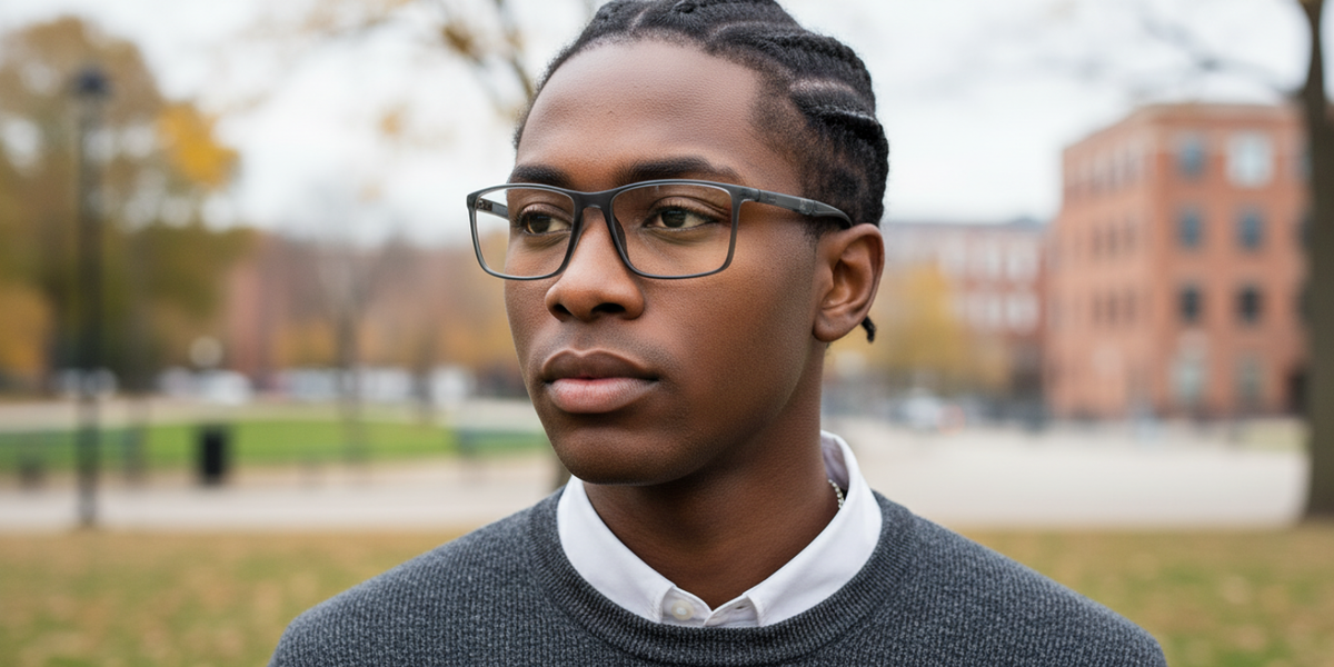 Full Rim Rectangle Classic Sports Eyeglasses