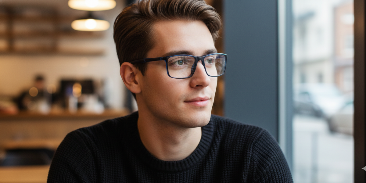 Full Rim Rectangle Classic Sports Eyeglasses