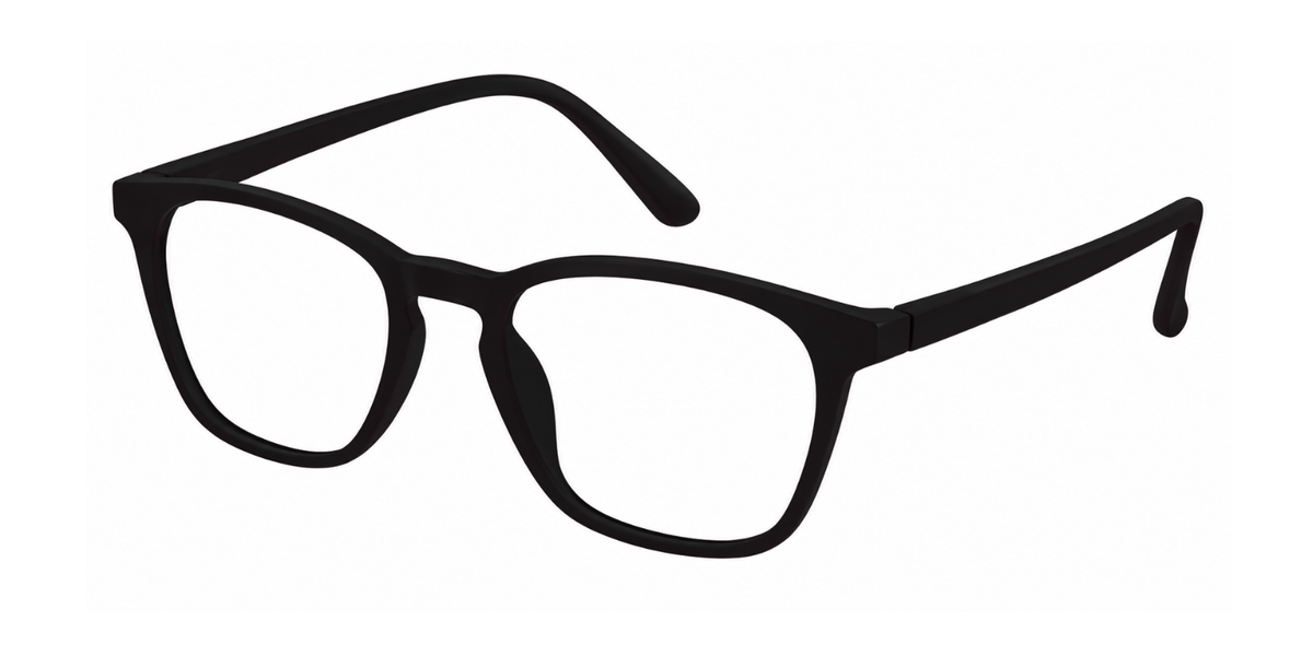 Black Full Rim Round Magneto Eyeglasses