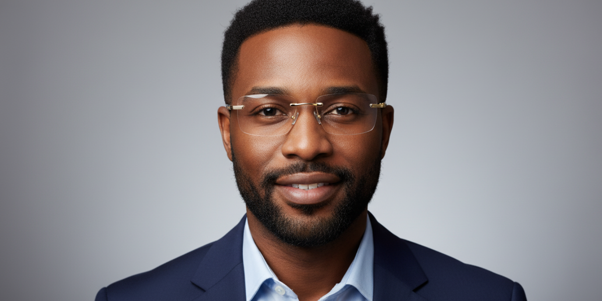 Rimless Rectangle Premium Eyeglasses