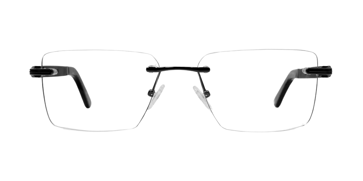 Rimless Rectangle Premium Eyeglasses