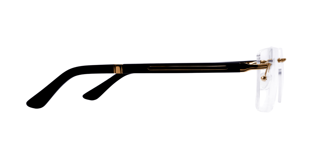 Rimless Rectangle Premium Eyeglasses