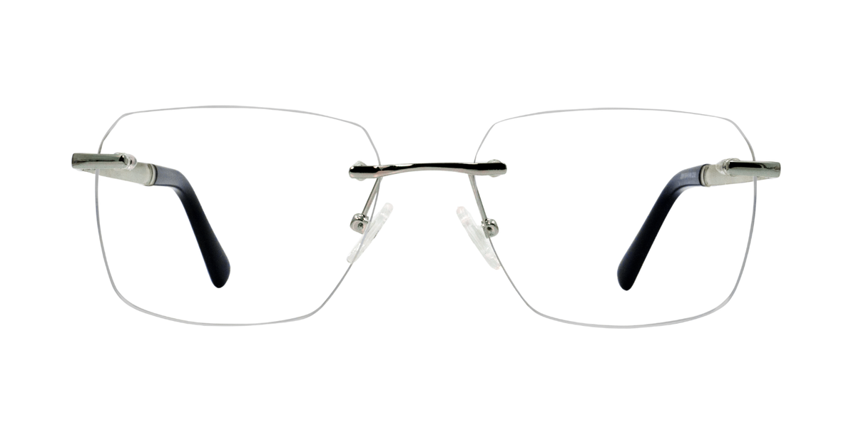 Rimless Rectangle Premium Eyeglasses