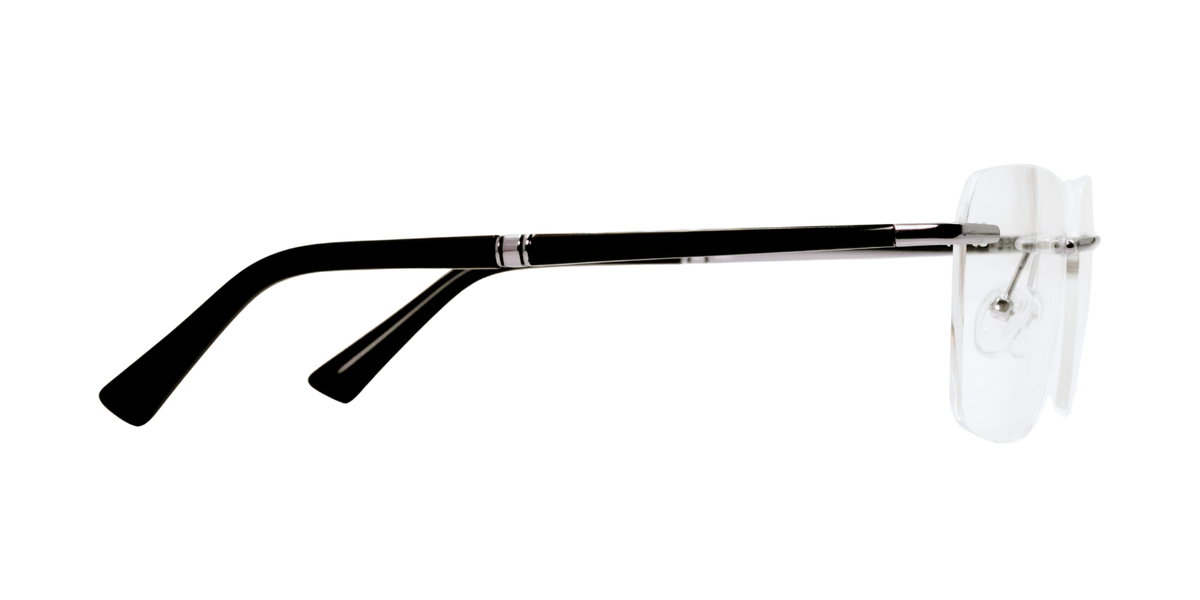 Rimless Rectangle Premium Eyeglasses