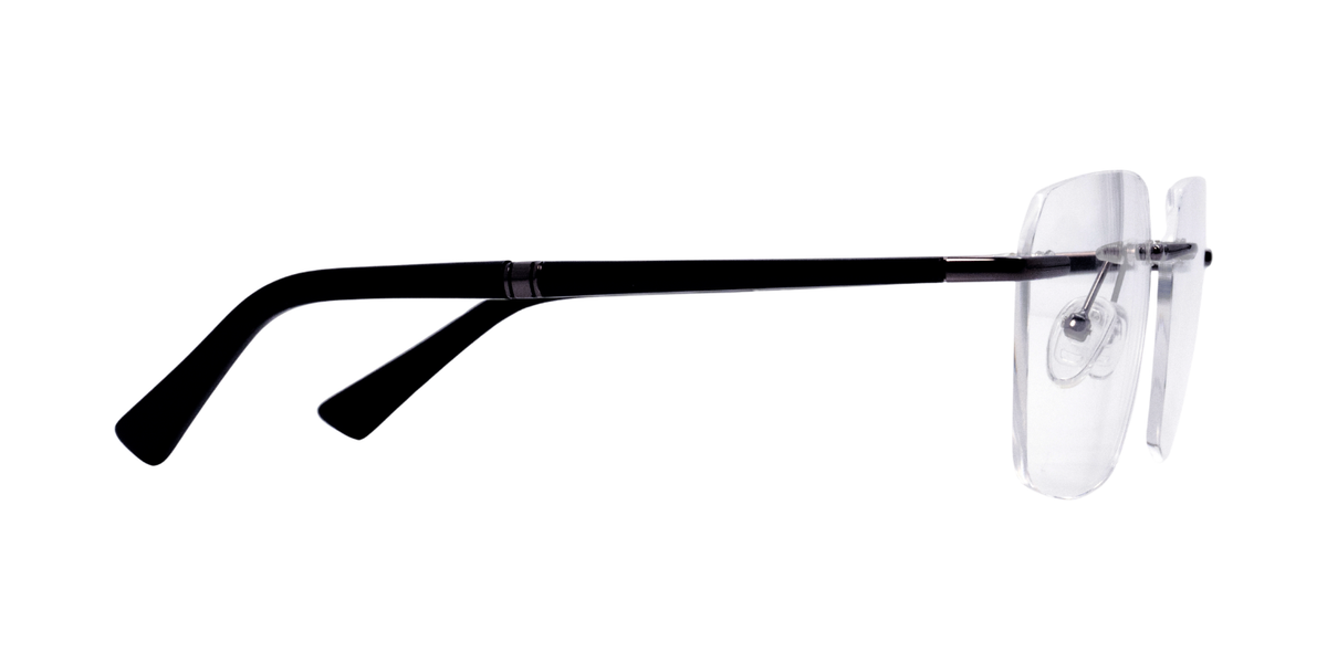 Rimless Rectangle Premium Eyeglasses