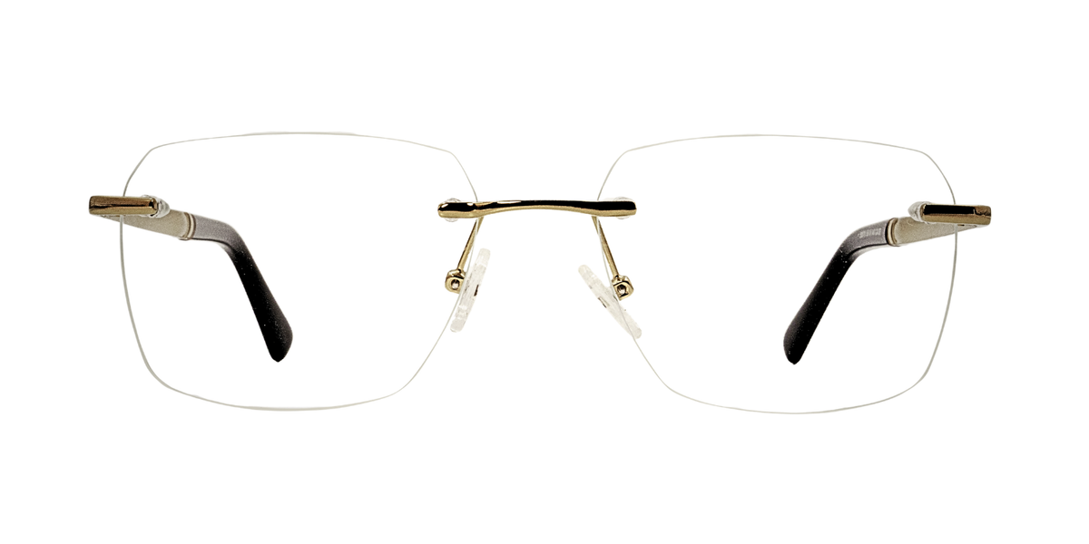 Rimless Rectangle Premium Eyeglasses