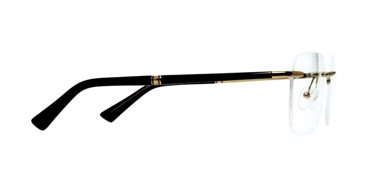Rimless Rectangle Premium Eyeglasses