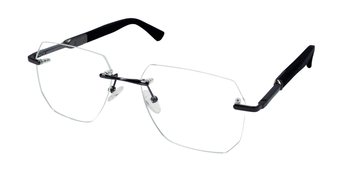 Rimless Cat Eye Premium Eyeglasses