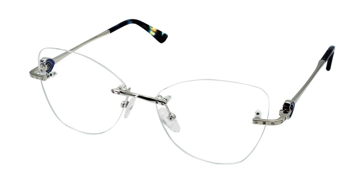 Rimless Cat Eye Premium Eyeglasses