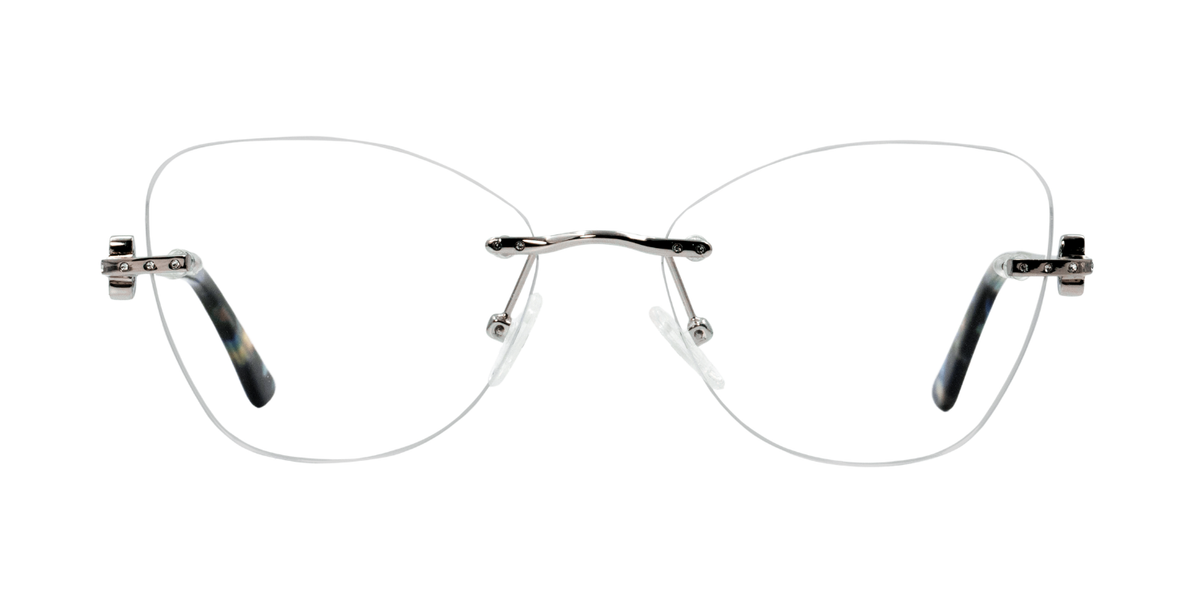 Rimless Cat Eye Premium Eyeglasses