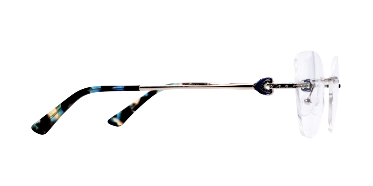 Rimless Cat Eye Premium Eyeglasses