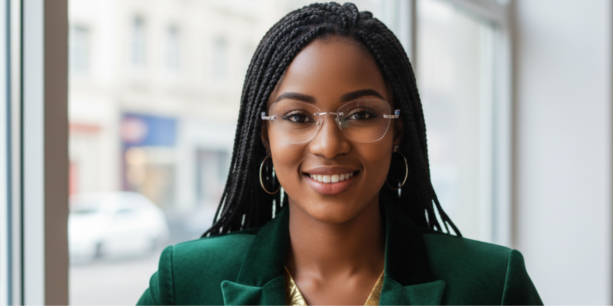Rimless Cat Eye Premium Eyeglasses
