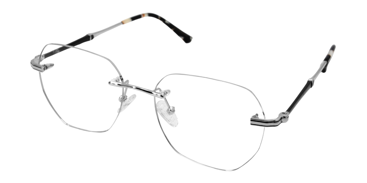 Rimless Cat Eye Premium Eyeglasses