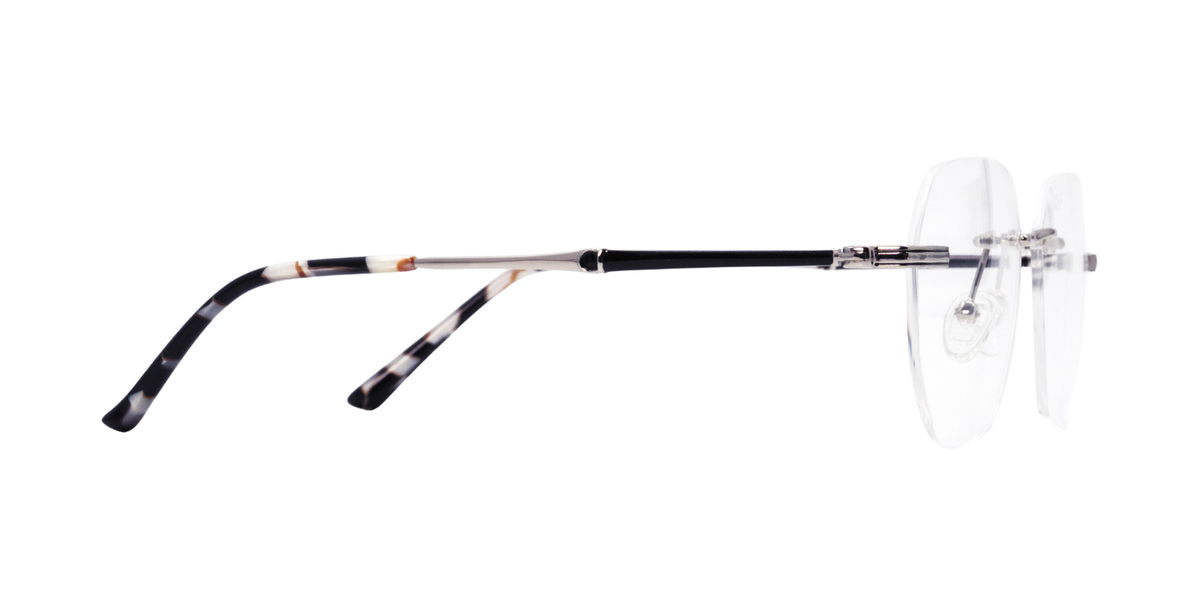 Rimless Cat Eye Premium Eyeglasses