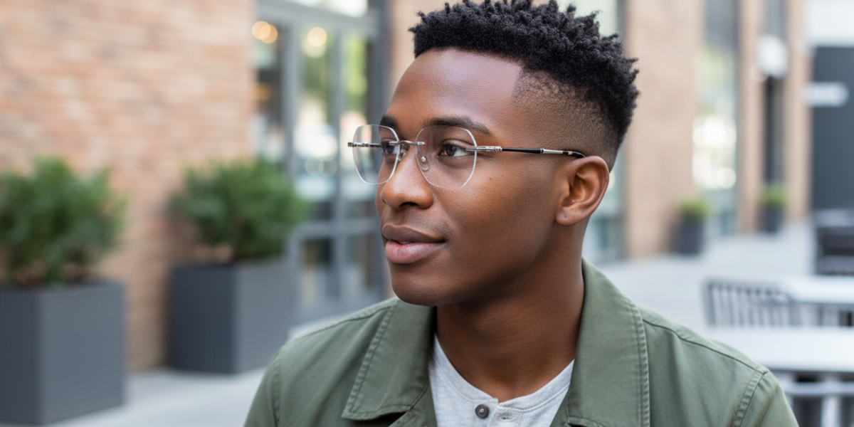 Rimless Cat Eye Premium Eyeglasses