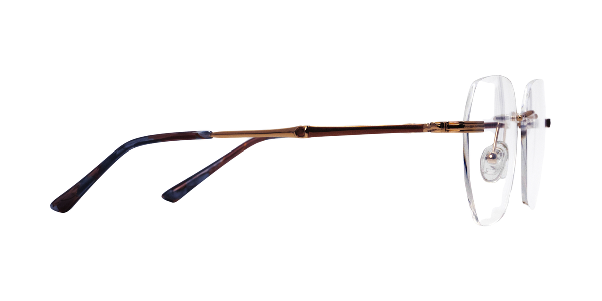 Rimless Cat Eye Premium Eyeglasses