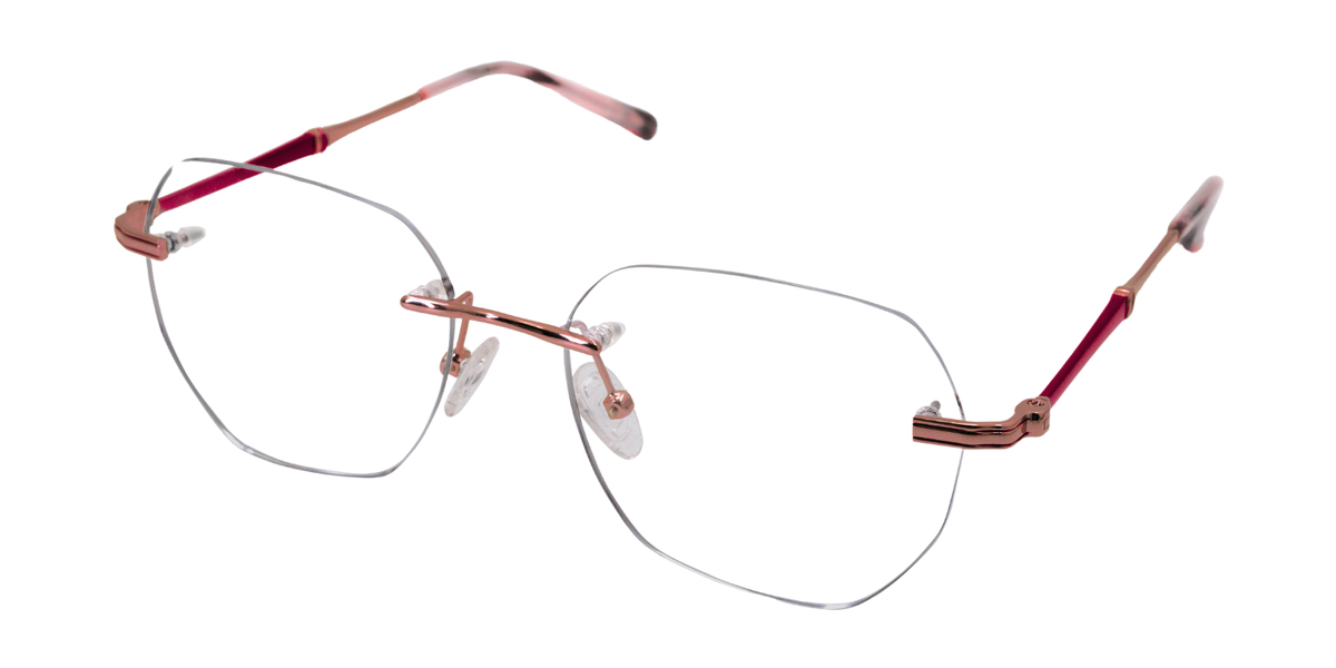 Rimless Cat Eye Premium Eyeglasses