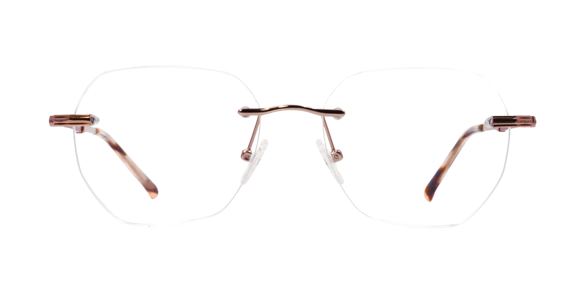 Rimless Cat Eye Premium Eyeglasses