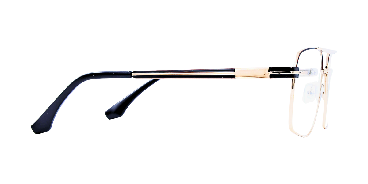 Full Rim Double Bridge Square Classic Eyeglasses
