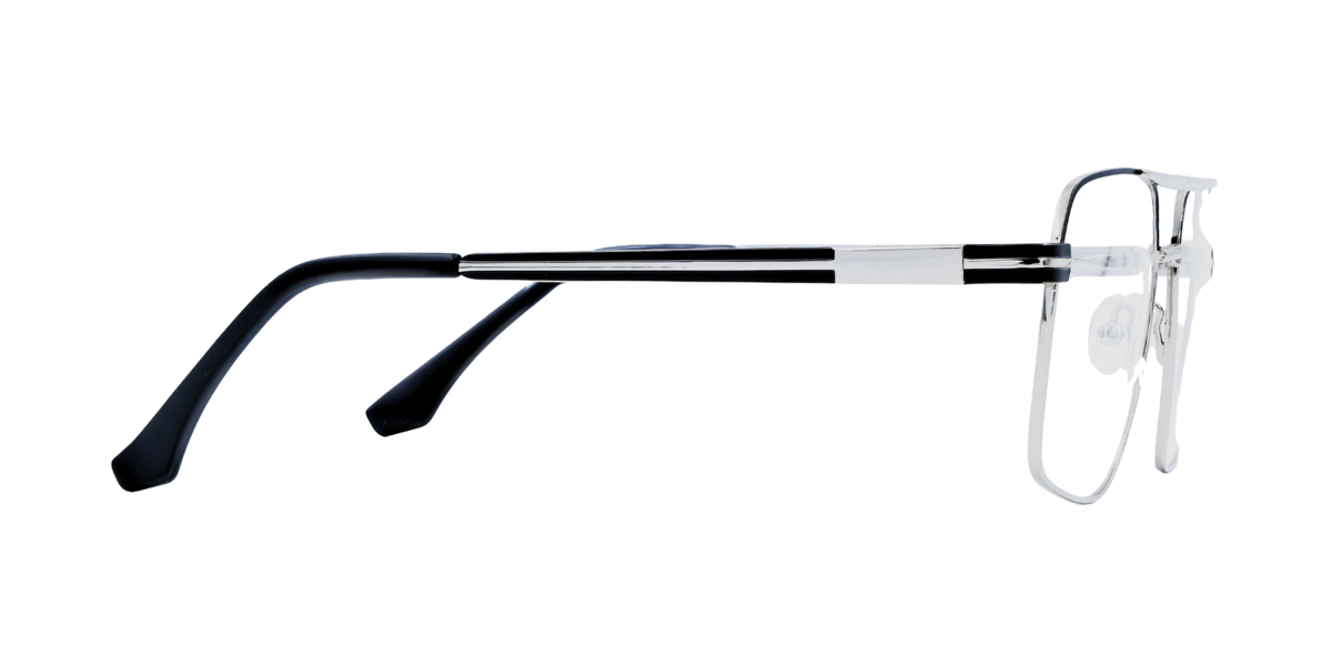 Full Rim Double Bridge Square Classic Eyeglasses