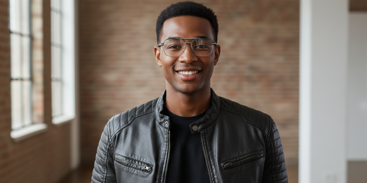 Full Rim Double Bridge Square Classic Eyeglasses