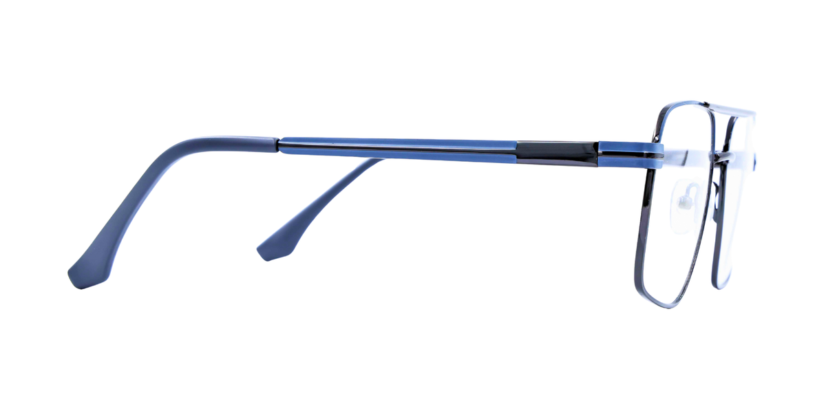 Full Rim Double Bridge Square Classic Eyeglasses