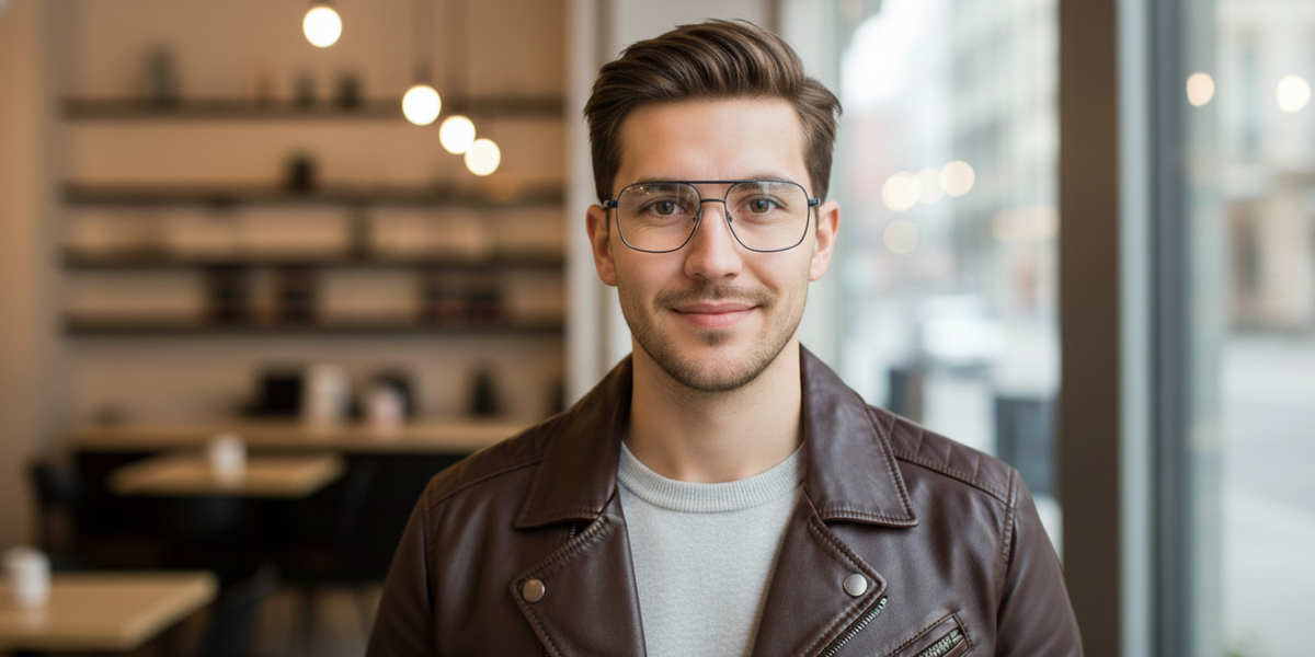 Full Rim Double Bridge Square Classic Eyeglasses