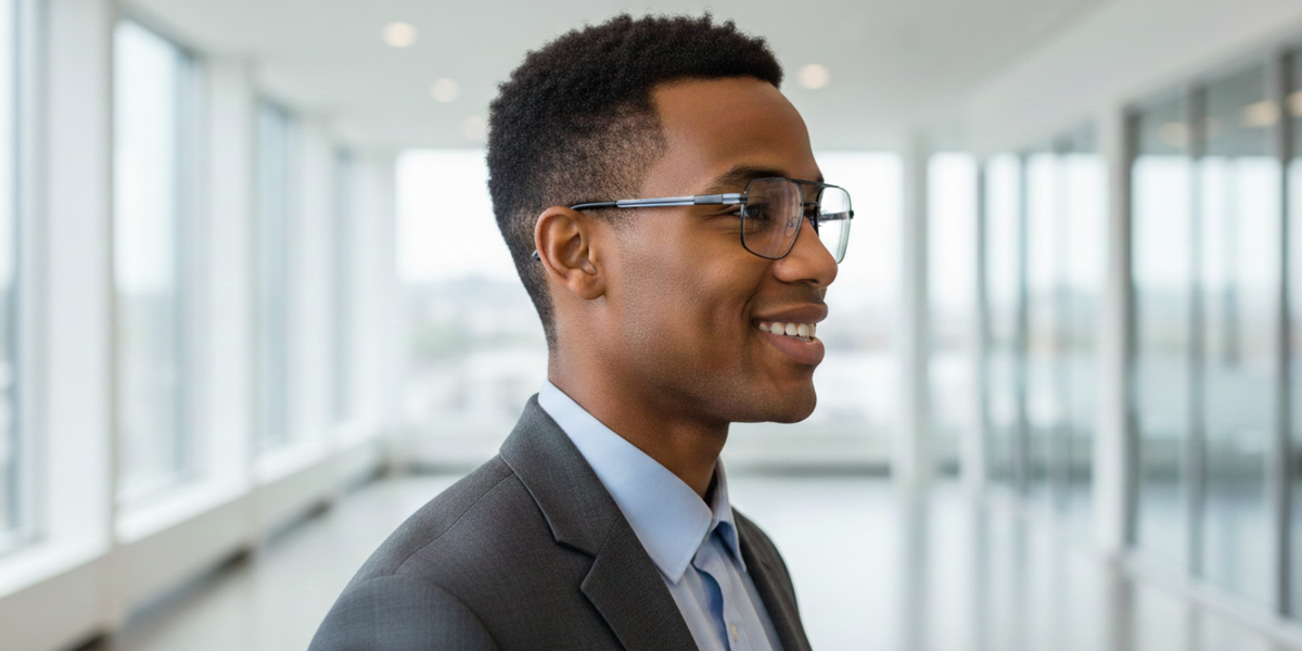 Full Rim Double Bridge Square Classic Eyeglasses