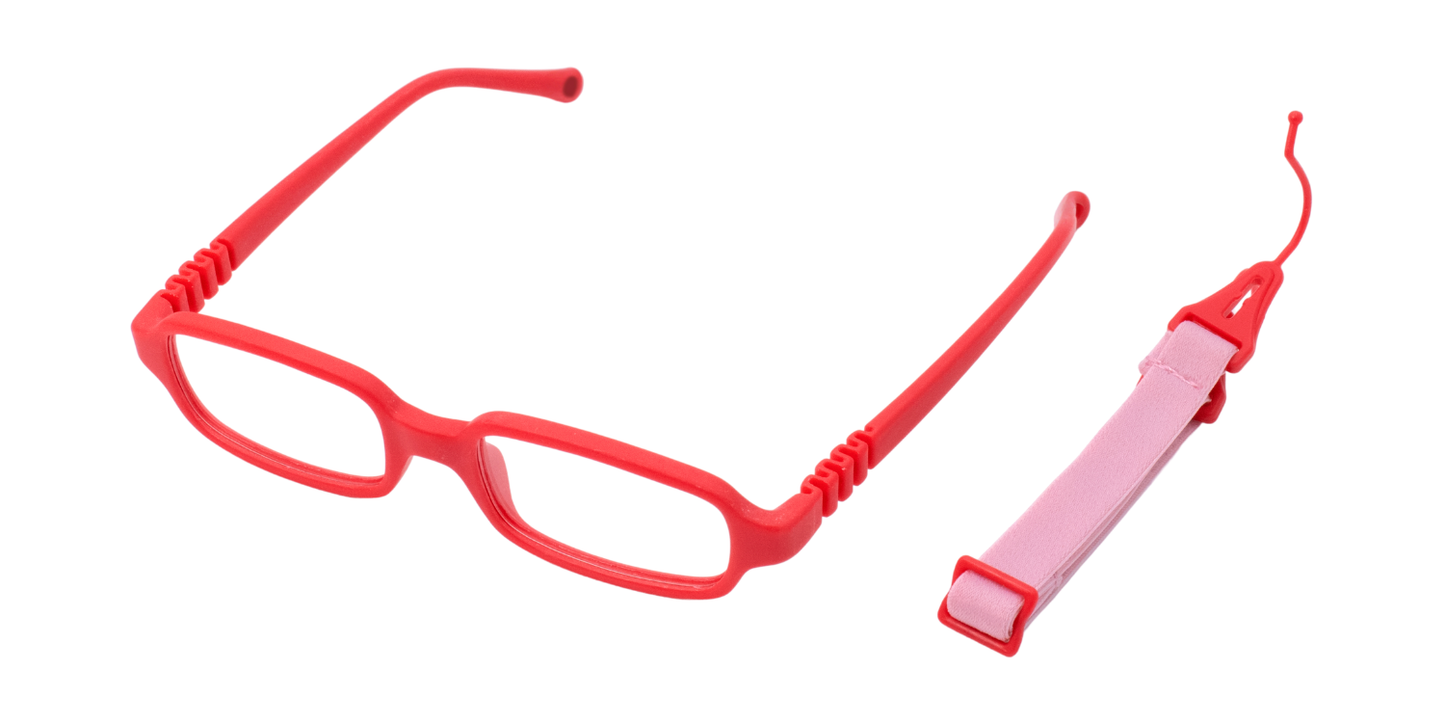 Full Rim Rectangle Magneto Classic Kids Eyeglasses