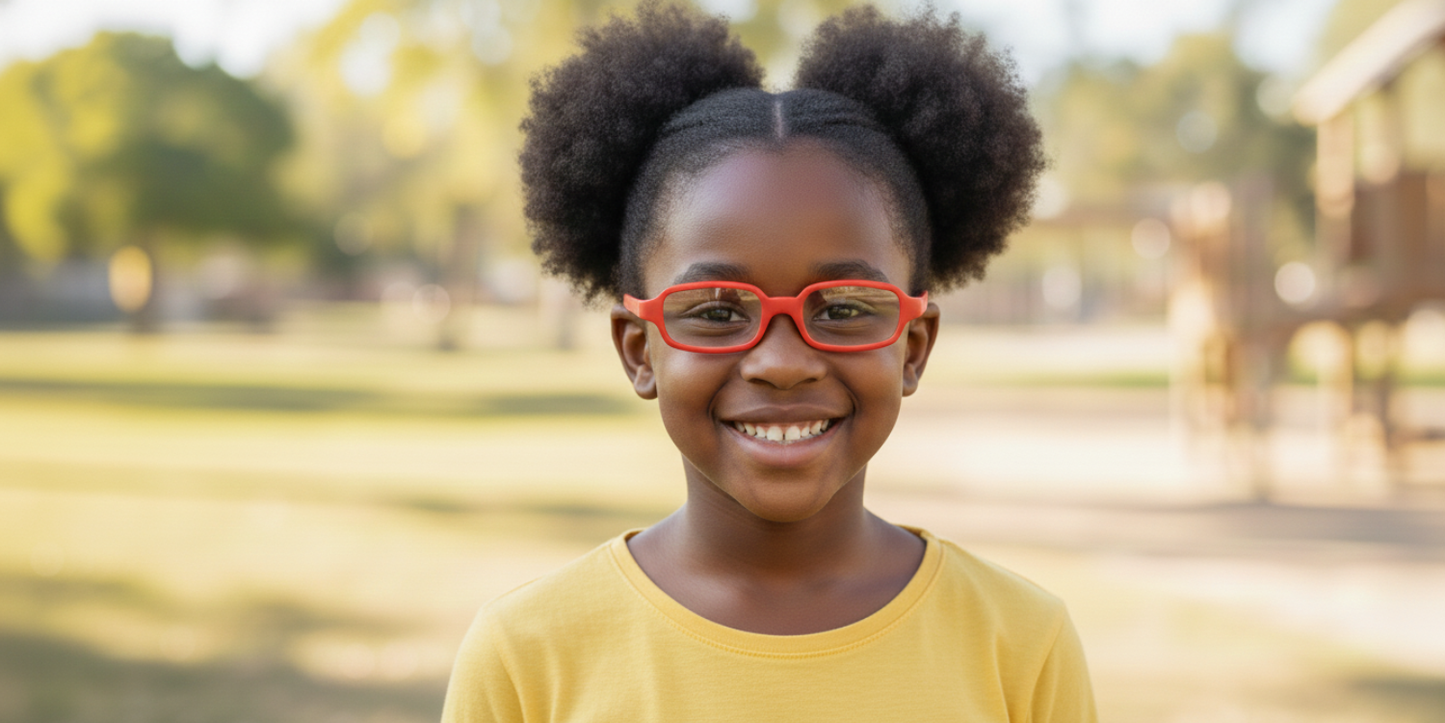Full Rim Rectangle Magneto Classic Kids Eyeglasses