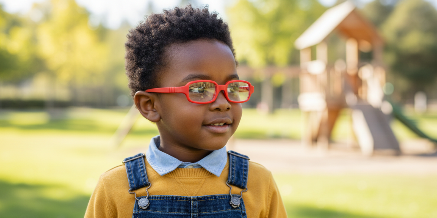 Full Rim Rectangle Magneto Classic Kids Eyeglasses