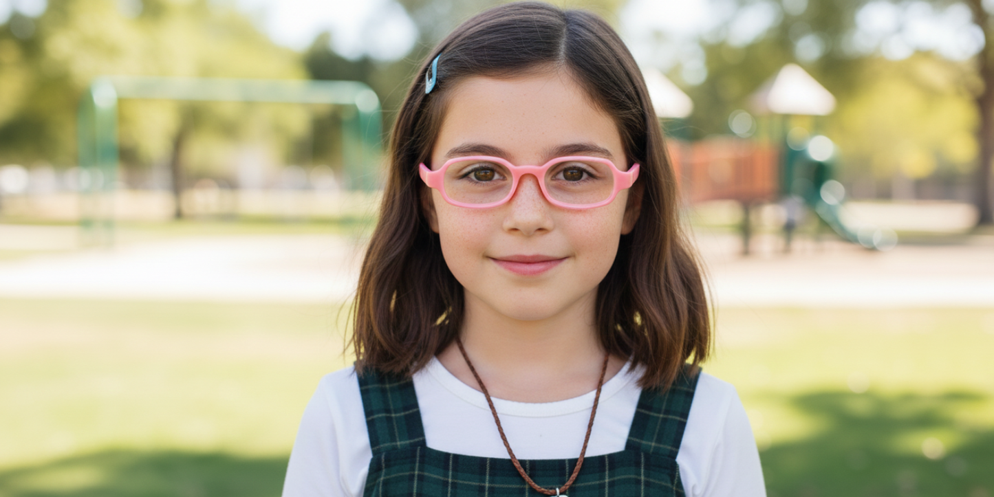 Full Rim Oval Magneto Classic Kids Eyeglasses