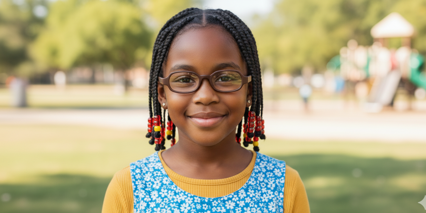Full Rim Oval Magneto Classic Kids Eyeglasses