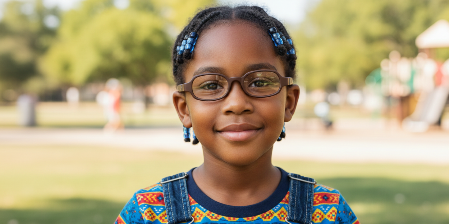 Full Rim Oval Magneto Classic Kids Eyeglasses