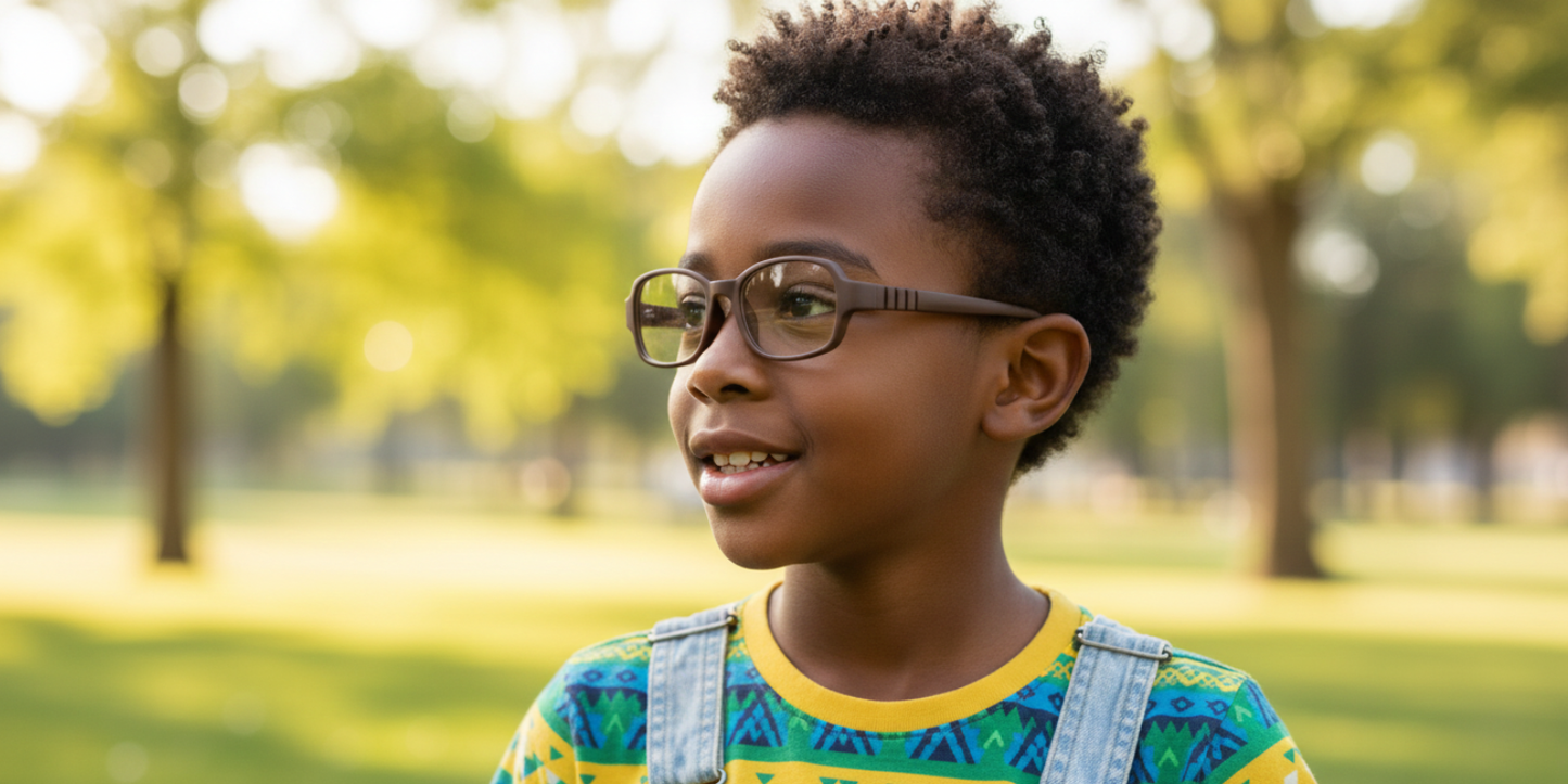 Full Rim Oval Magneto Classic Kids Eyeglasses