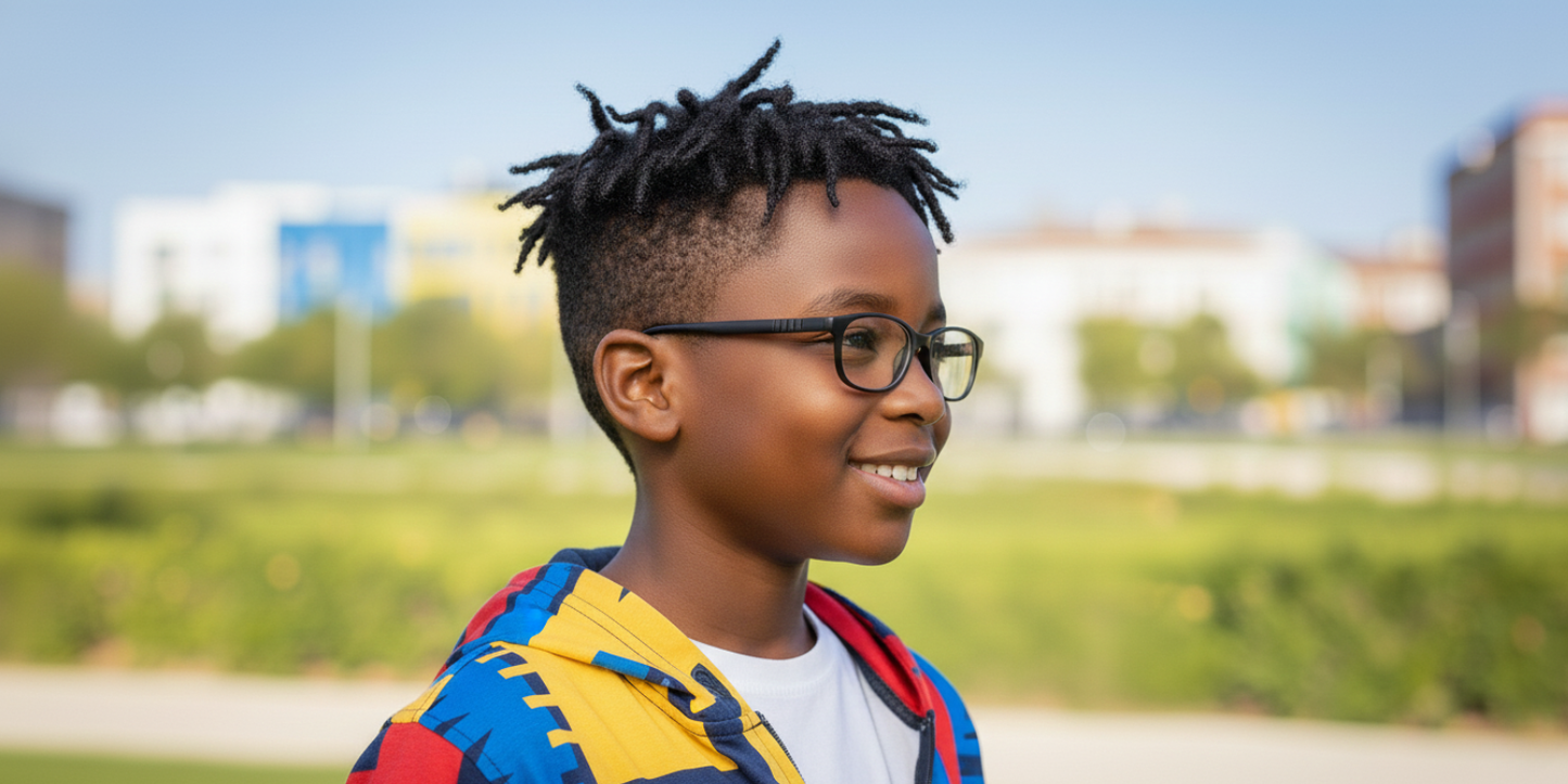 Full Rim Oval Magneto Classic Kids Eyeglasses