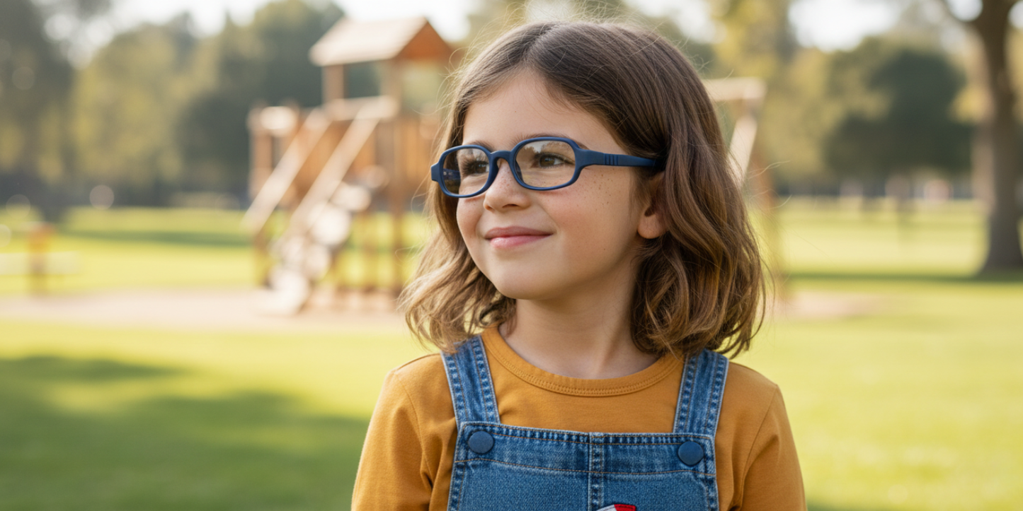 Full Rim Oval Magneto Classic Kids Eyeglasses
