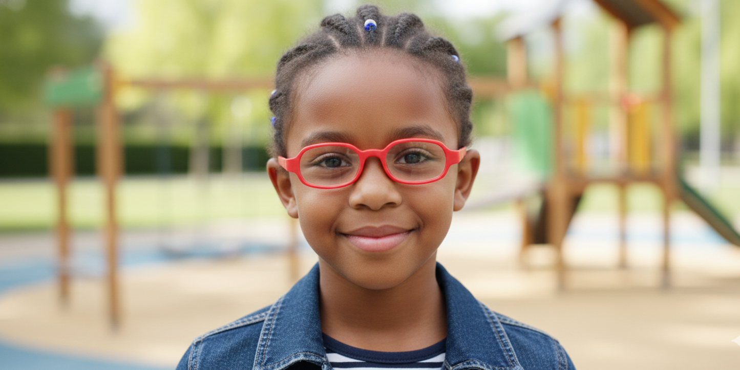 Full Rim Oval Magneto Classic Kids Eyeglasses