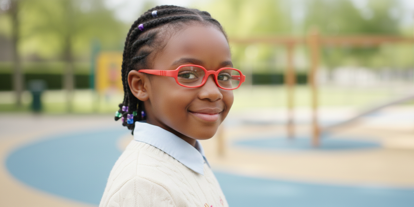 Full Rim Oval Magneto Classic Kids Eyeglasses