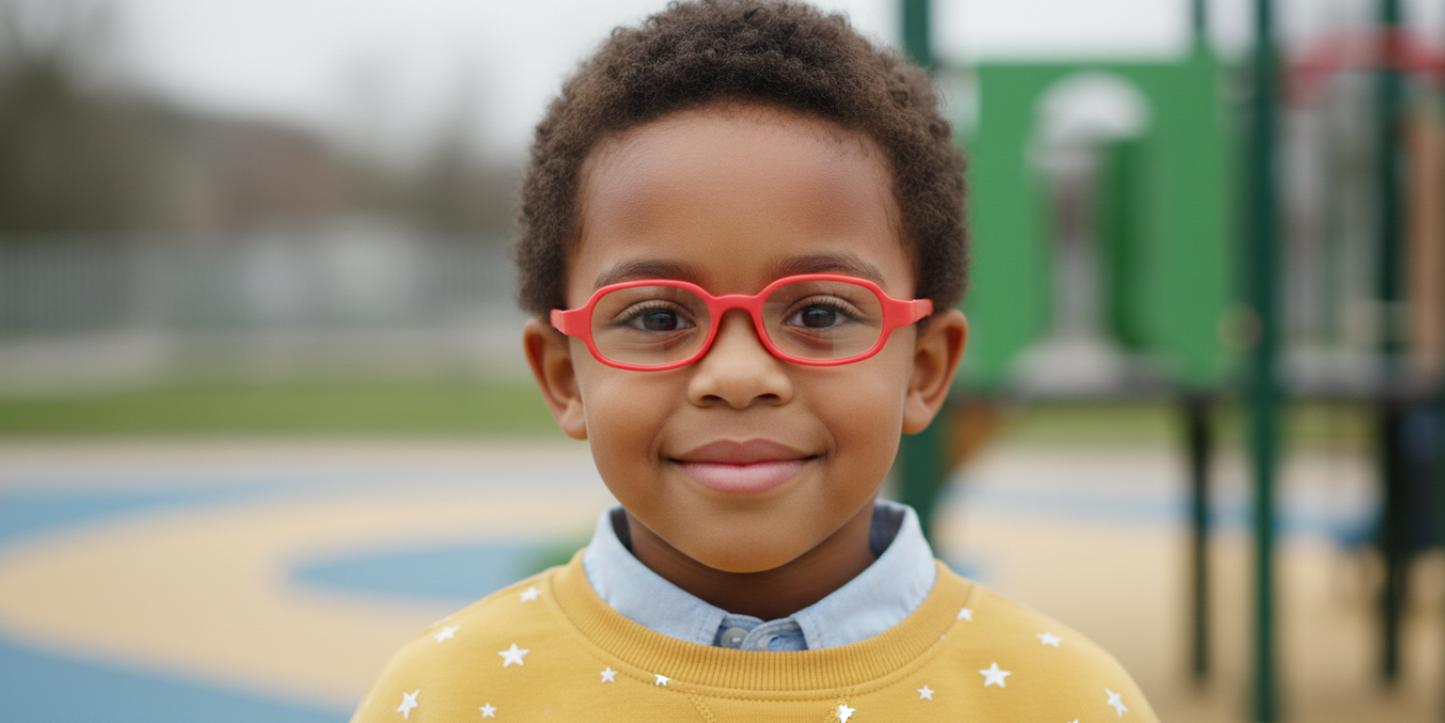 Full Rim Oval Magneto Classic Kids Eyeglasses