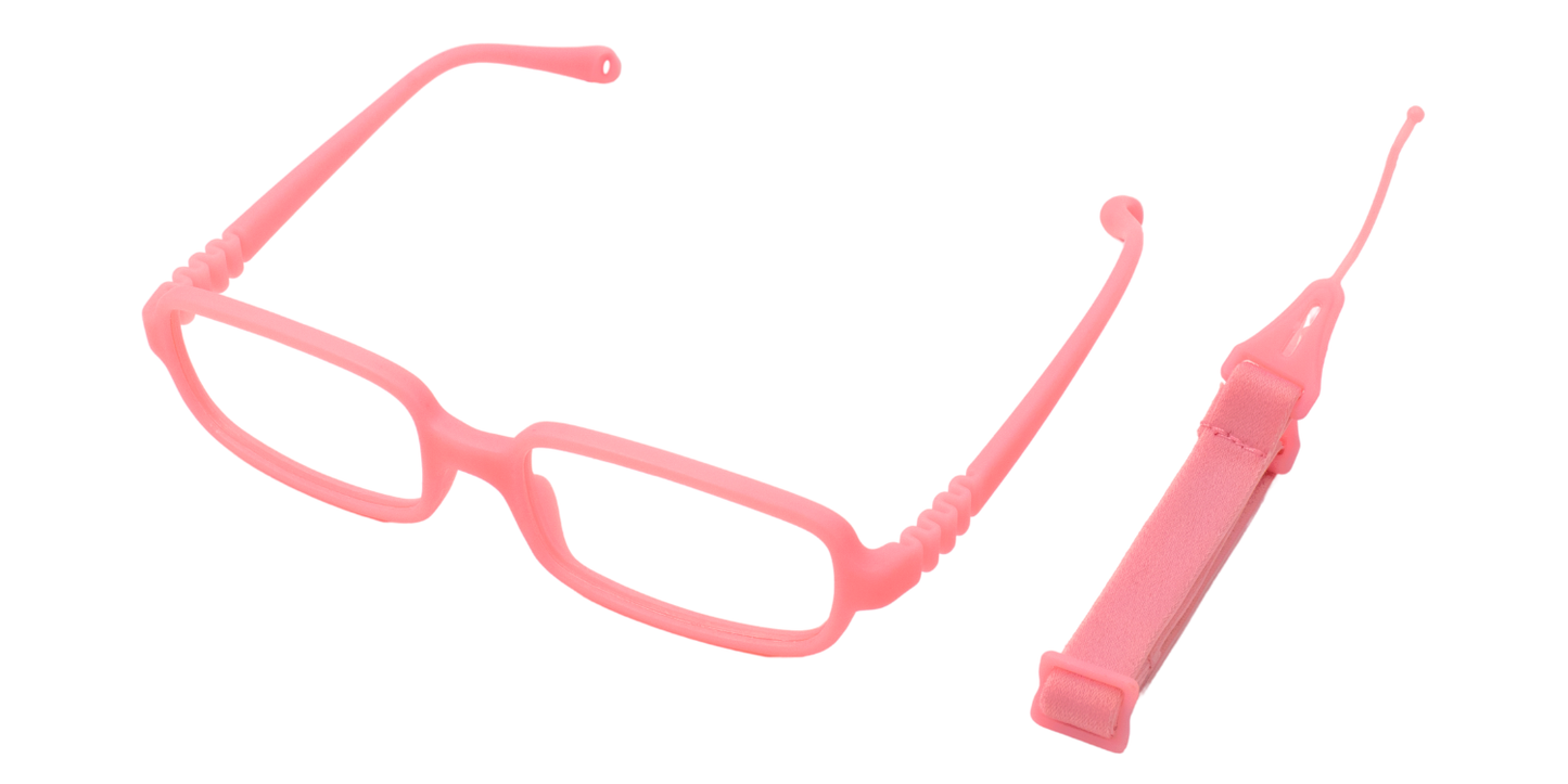 Full Rim Rectangle Magneto Classic Kids Eyeglasses