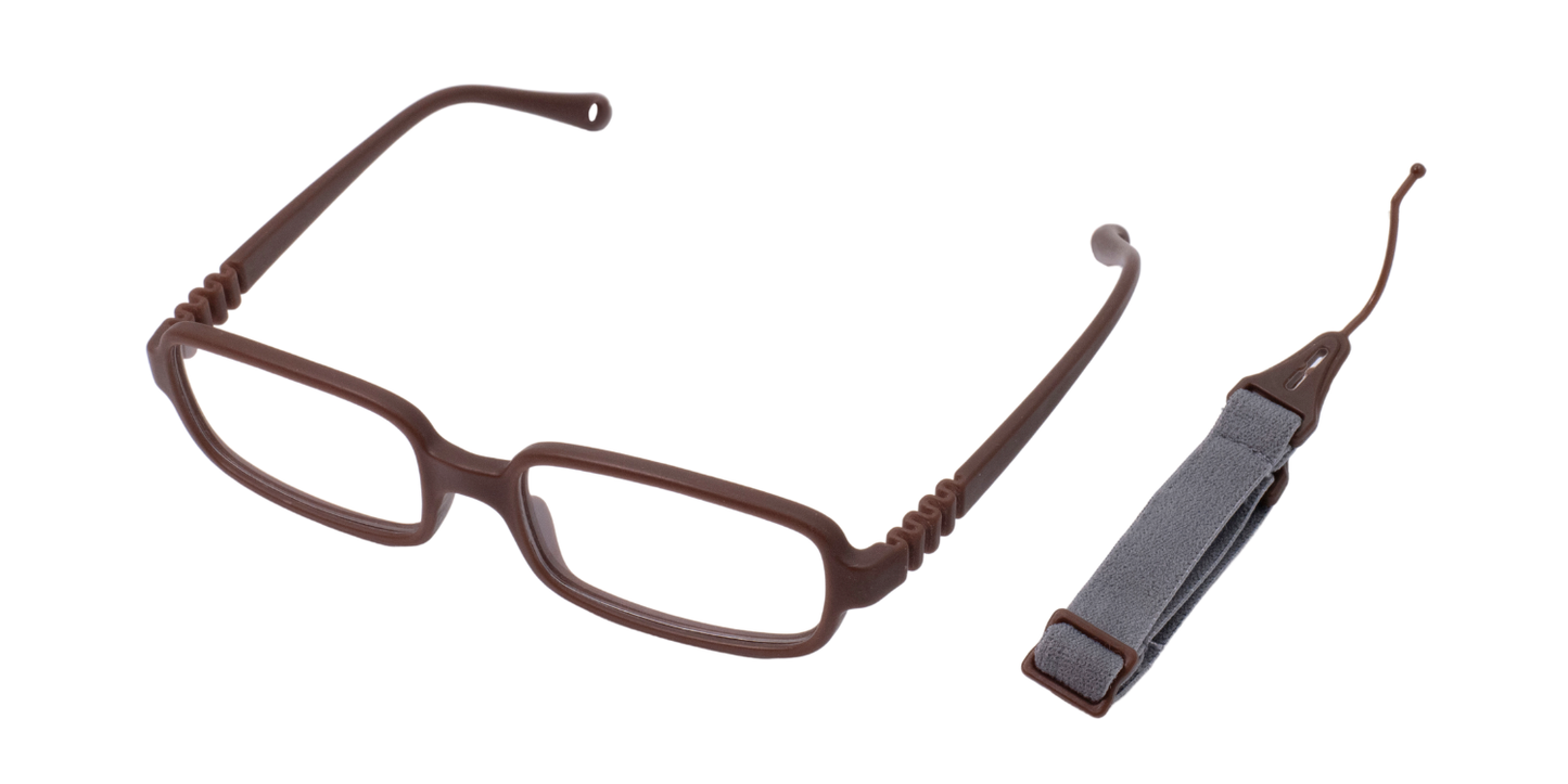 Full Rim Rectangle Magneto Classic Kids Eyeglasses