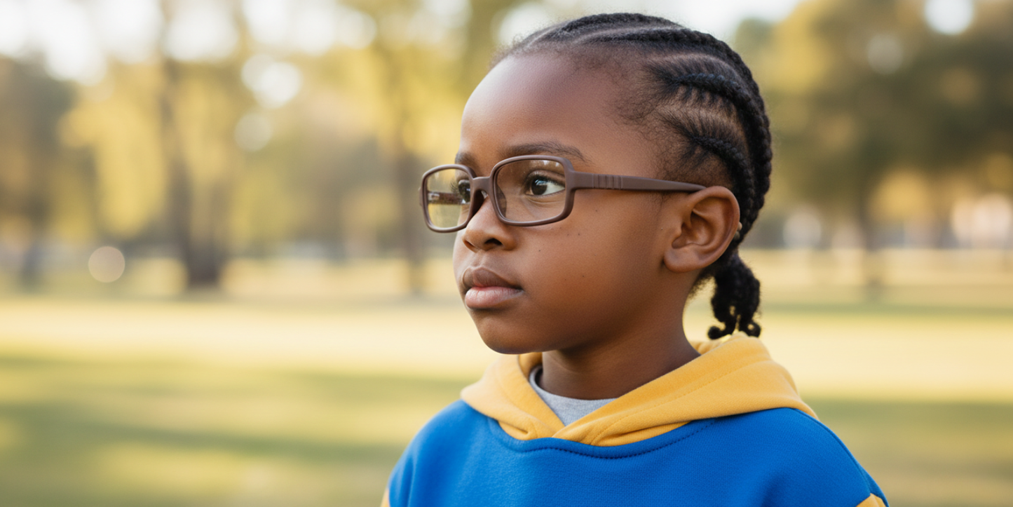 Full Rim Rectangle Magneto Classic Kids Eyeglasses