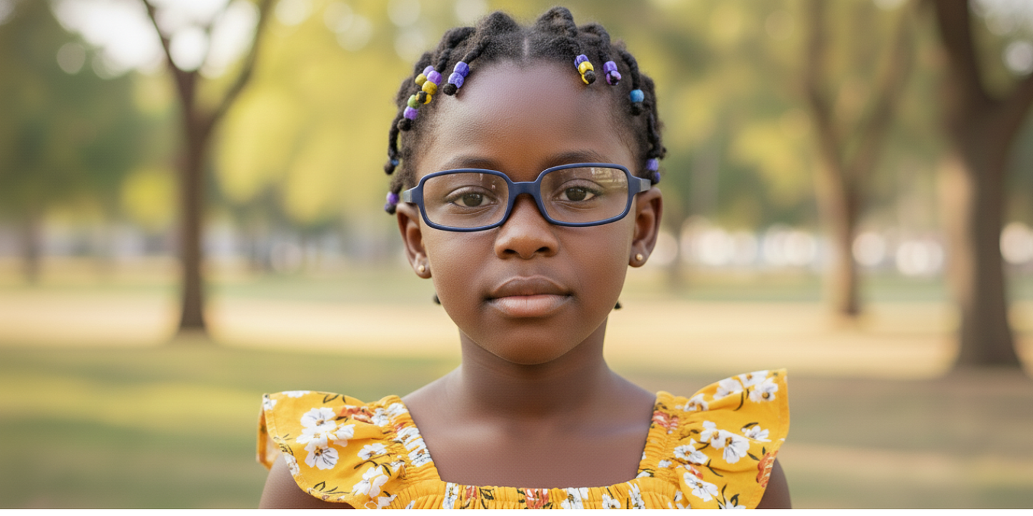 Full Rim Rectangle Magneto Classic Kids Eyeglasses