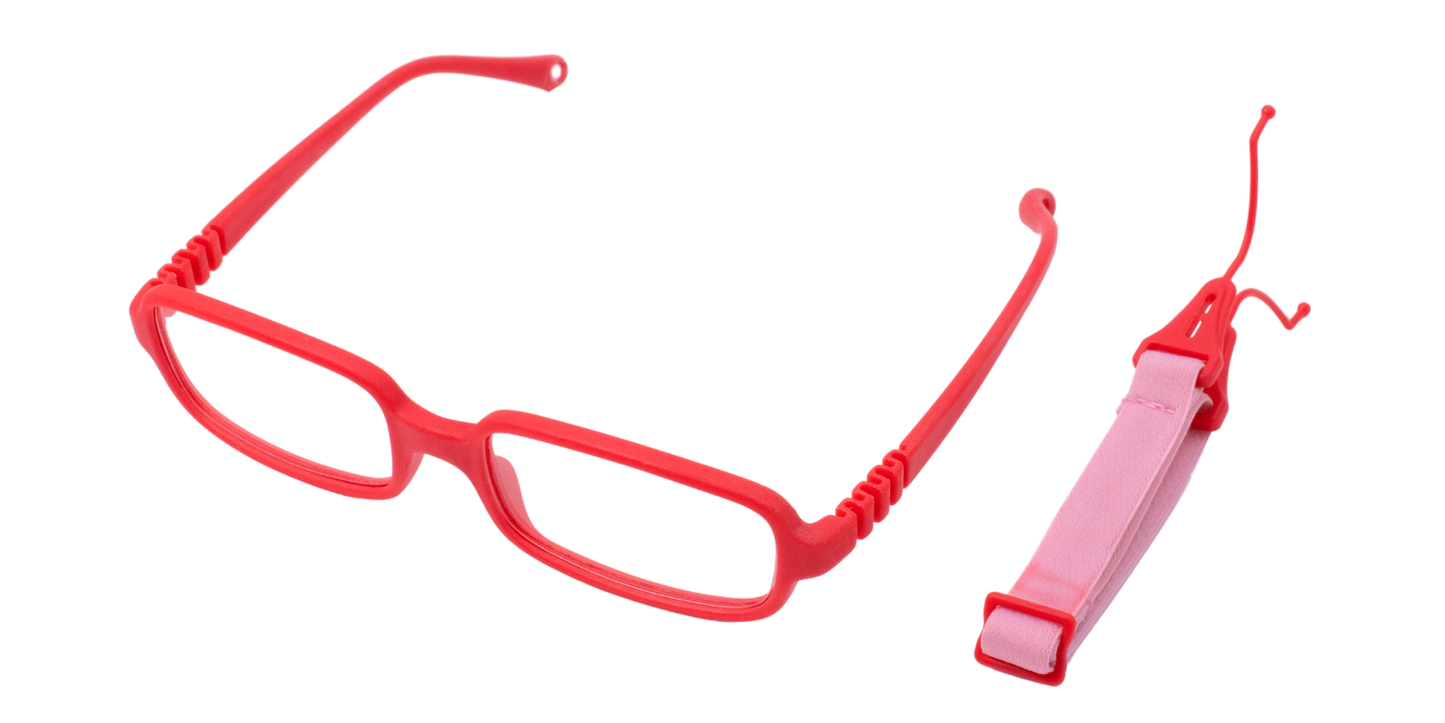 Full Rim Rectangle Magneto Classic Kids Eyeglasses