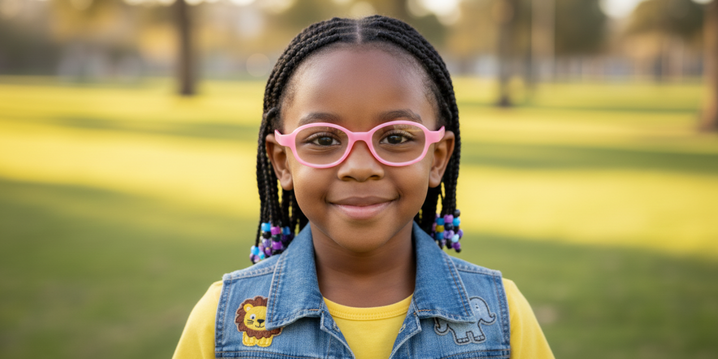 Full Rim Oval Magneto Classic Kids Eyeglasses