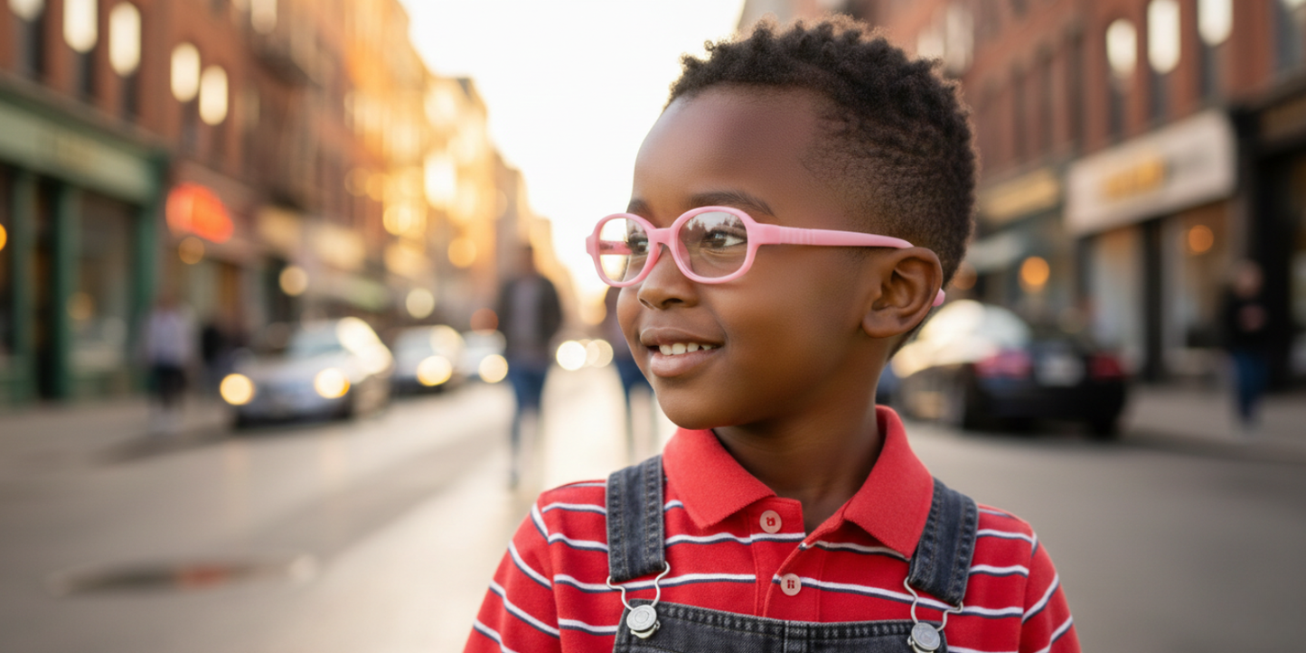Full Rim Oval Magneto Classic Kids Eyeglasses